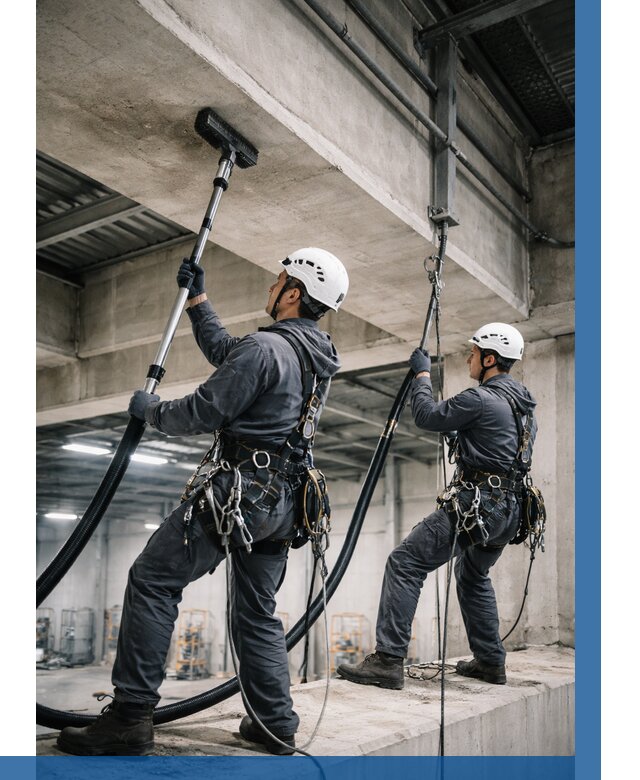 Обеспыливание потолочных конструкций в Коломне от 253 р. |ВЫСОТНИК-Клм