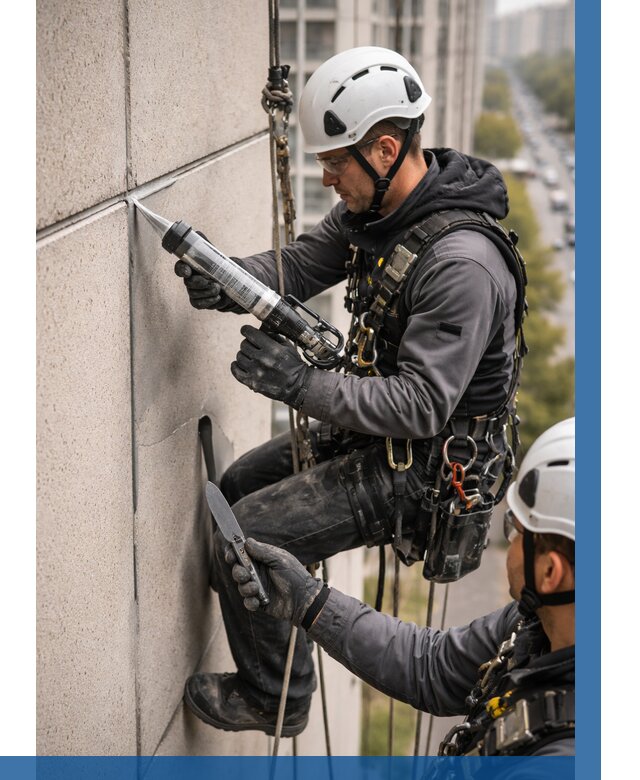 Первичная герметизация швов в Коломне от 608 р. | ВЫСОТНИК-Клм