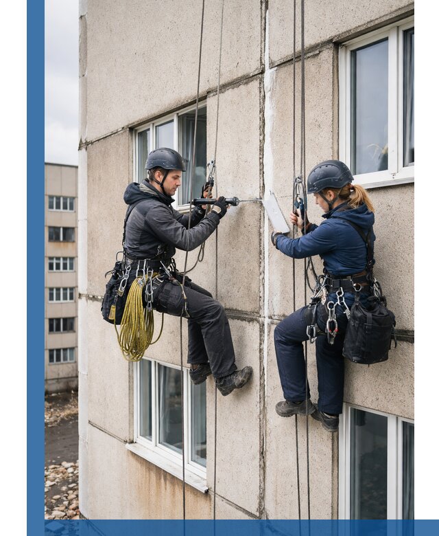 Герметизация межпанельных швов тёплым швом в Коломне