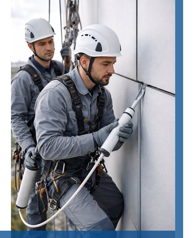 Герметизация швов вилатермом в Коломне от 608 р. | ВЫСОТНИК-Клм