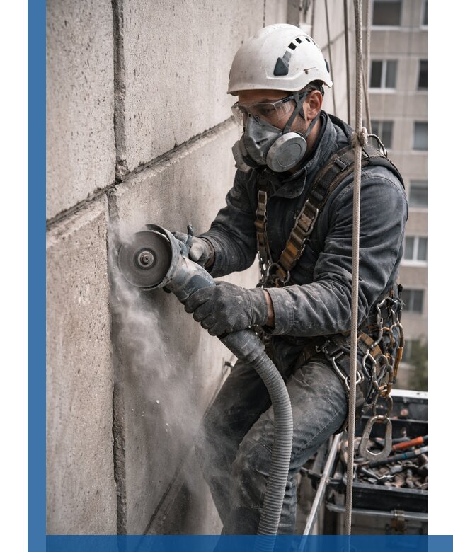 Штробление межпанельных швов в Коломне качественно и быстро