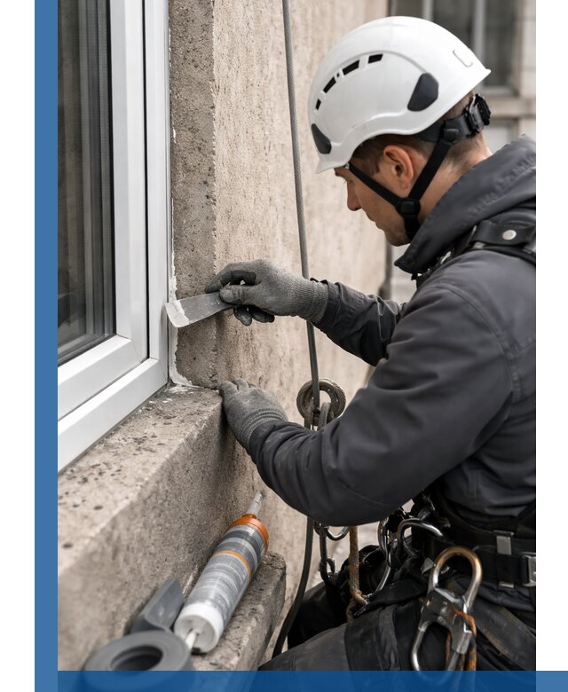 Герметизация монтажных швов окон в Коломне с гарантией качества