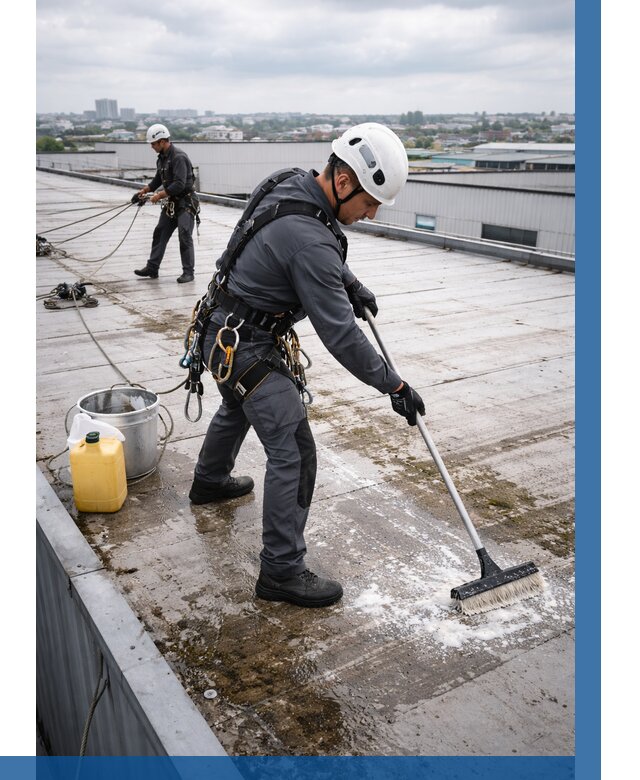 Очистка крыши по графику в Коломне от 7604 р. | ВЫСОТНИК-Клм