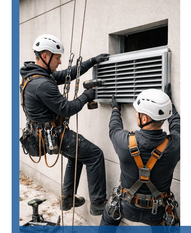 Монтаж вентиляционных решеток в Коломне профессиональный сервис