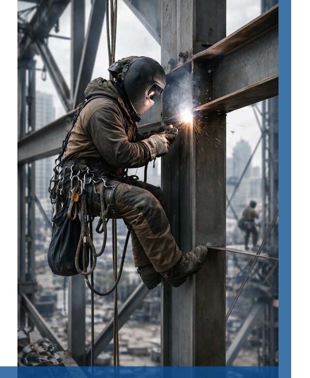 Высотные сварочные работы в Коломне от 3549 р. | ВЫСОТНИК-Клм