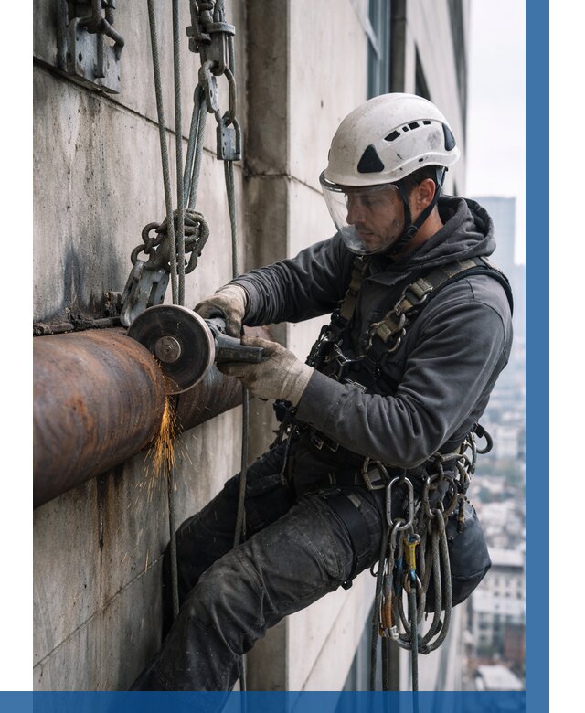 Резка металла на высоте в Коломне по цене от 4563 р. | ВЫСОТНИК-Клм