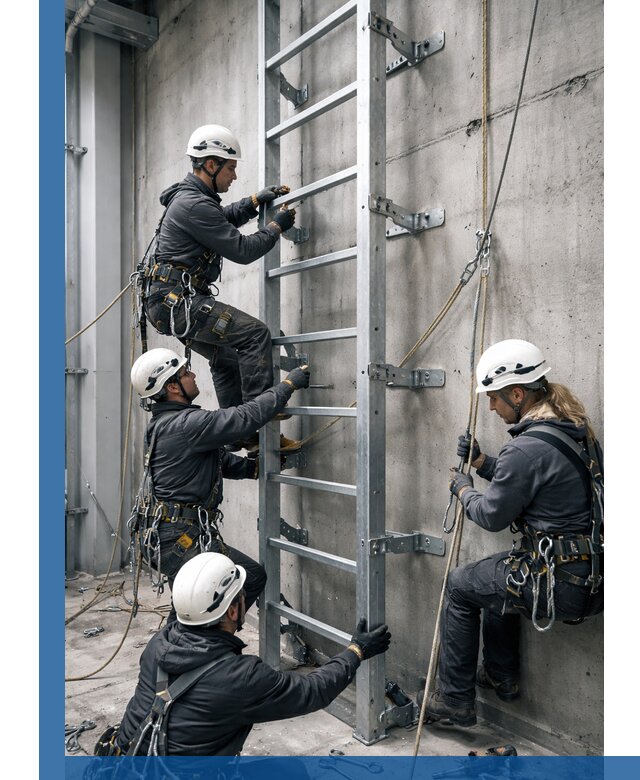 Монтаж металлических лестниц в Коломне под ключ со гарантией