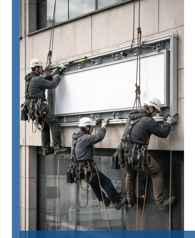 Профессиональный монтаж светового короба под ключ в Коломне