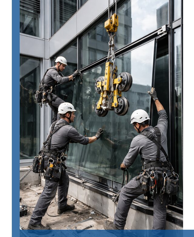 Структурное остекление фасадов в Коломне монтаж и обслуживание