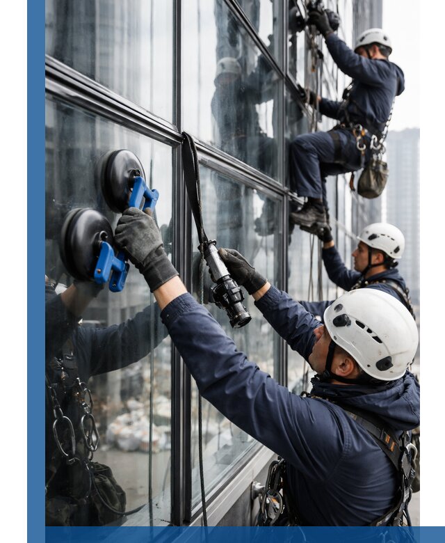 Радиусное остекление фасадов под ключ в Коломне с гарантиями