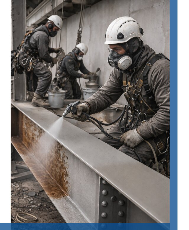 Антикоррозионная покраска металла в Коломне от 710 р. | ВЫСОТНИК-Клм