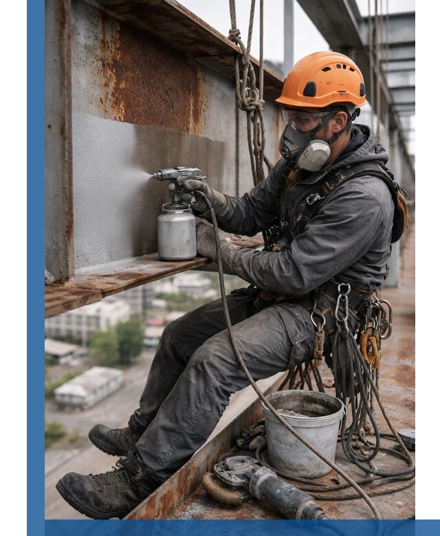 Антикоррозионная обработка металлоконструкций в Коломне под ключ