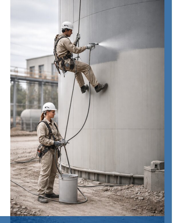 Покраска резервуаров в Коломне от 1217 р. | ВЫСОТНИК-Клм — заказать