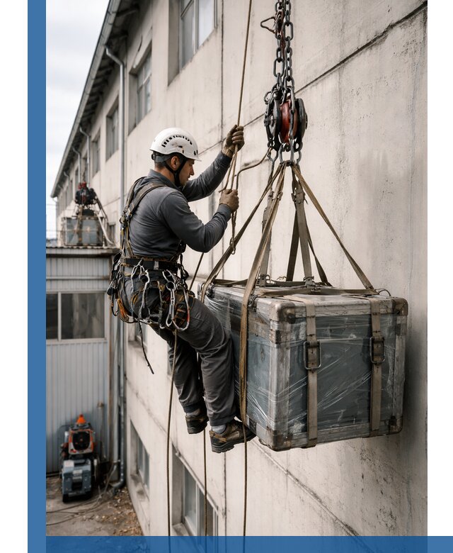 Подъем грузов на высоту в Коломне для промышленных объектов