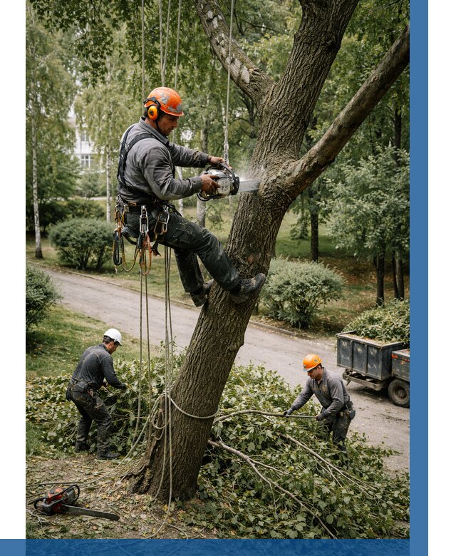 Кронирование деревьев в Коломне от 6590 р. | ВЫСОТНИК-Клм