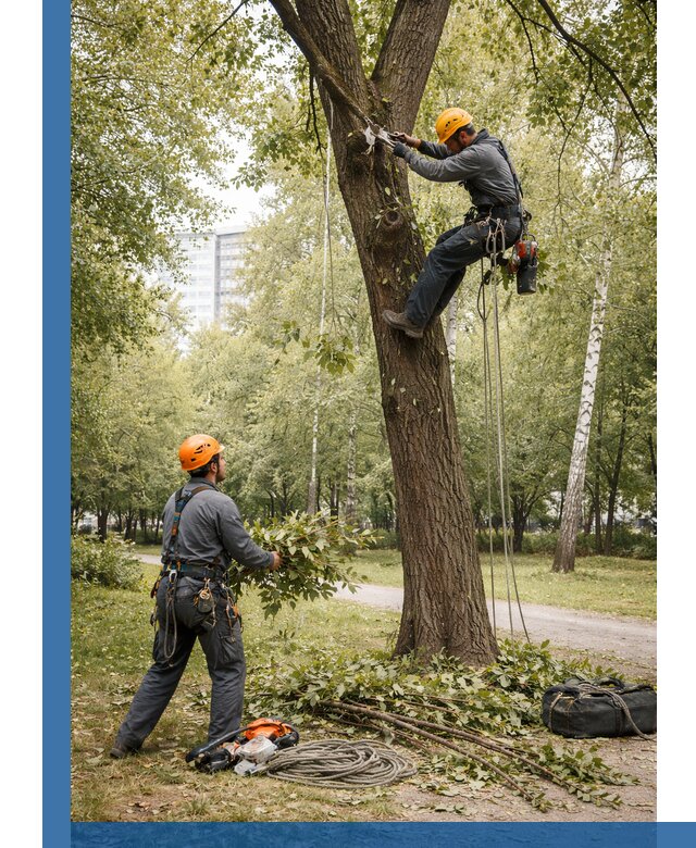 Санитарная обрезка деревьев в Коломне, профессионально и безопасно