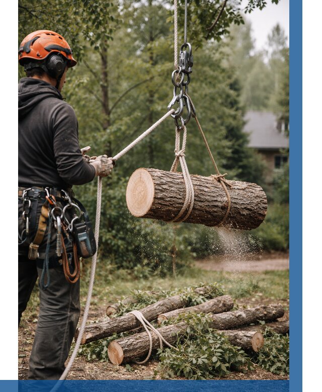 Валка деревьев частями в Коломне от 7604 р. | ВЫСОТНИК-Клм