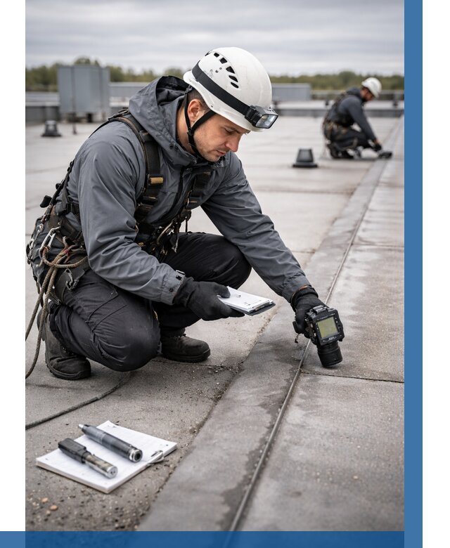 Обследование кровли на протечки в Коломне от 4563 р. | ВЫСОТНИК-Клм