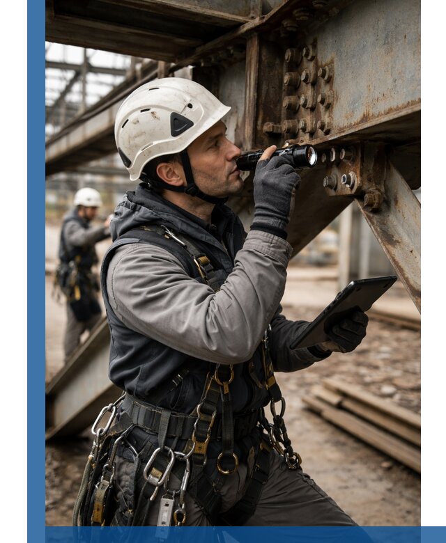 Обследование металлоконструкций и диагностика прочности в Коломне