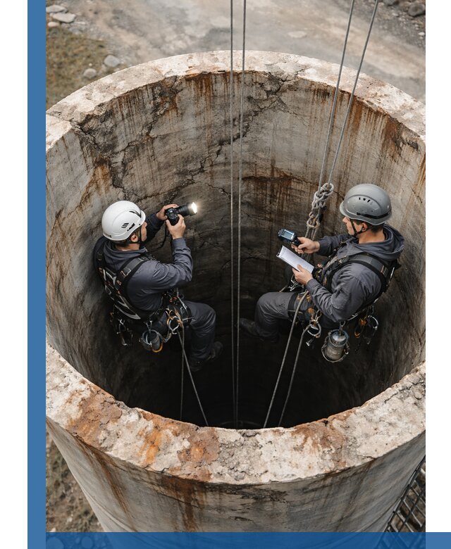 Обследование дымовой трубы: диагностика и оценка состояния в Коломне
